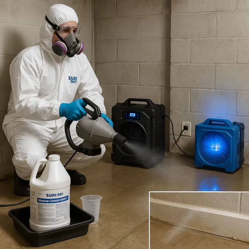 Sanitization and Odor Removal process in Culpeper County, VA